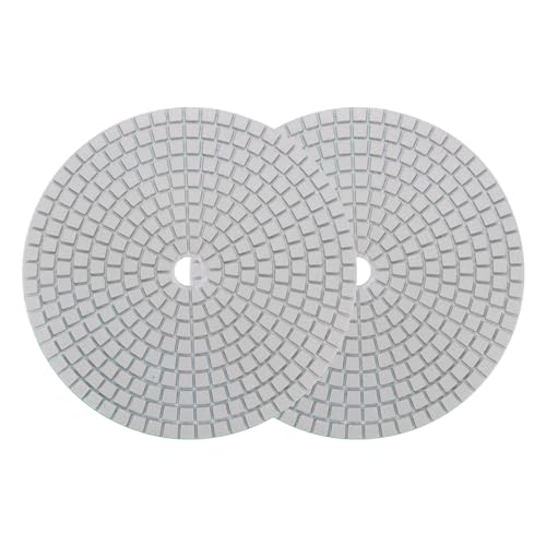 Image of uxcell Diamond Polishing Pad 7-Inch 2000 Grits Wet /Dry Grinding for Stone Concrete Marble Countertop Floor 2pcs