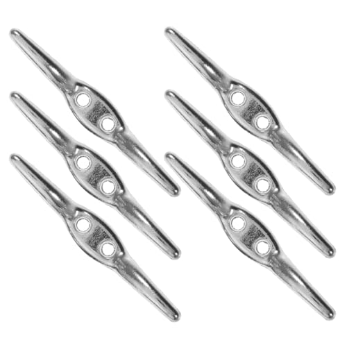 GANAZONO 6 Ganchos Metálicos para Cordón de Persianas Venecianas y Estores, Abrazaderas para Seguridad de Cuerda, Soporte para Cortinas, Uso Doméstico y Oficina