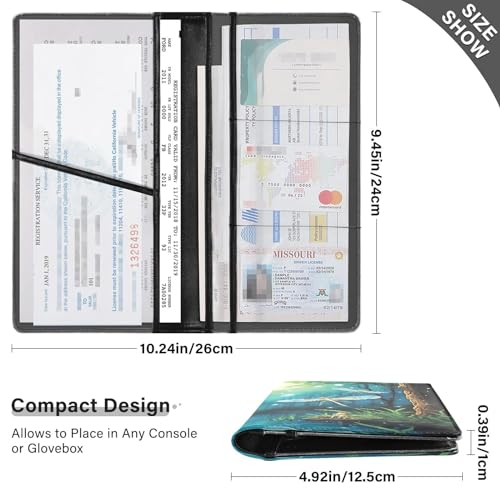 Organizador de Documentos de Cuero miniatura 3