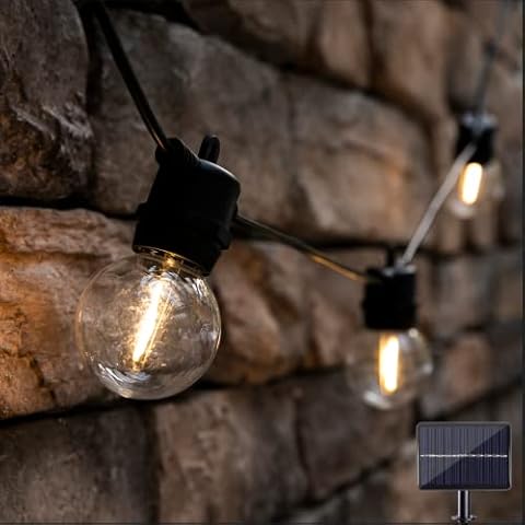 ZHONGXIN Solar String Lights for Outdoors Cover
