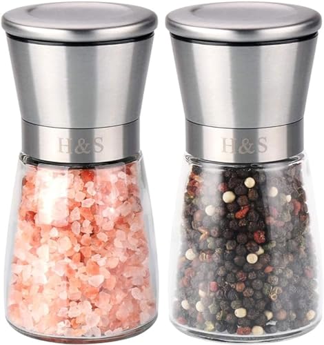 H&S Salt and Pepper Grinder Set