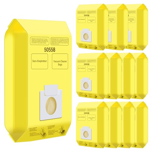Sacs d'aspirateur Kenmore 50555 et Panasonic 200 400 600 Series en lot de 12 Improvedhand