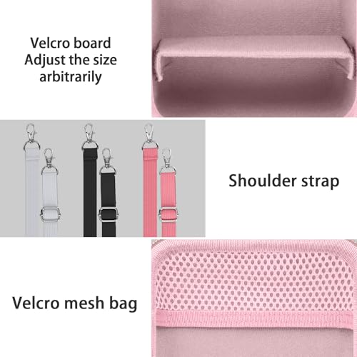 Funda para cámara 4K compatible con YIGLLO y más, color rosa miniatura 4