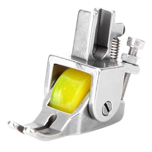 Prensatelas para máquina de coser con rueda torcida de acero