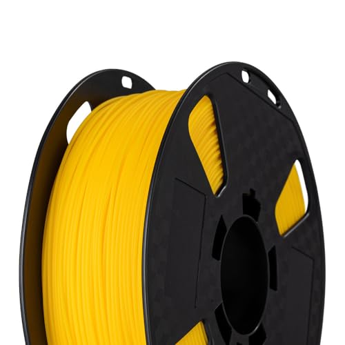 Image of CC3D PLA+ Yellow 1.75mm 1KG 3D Printer Filament - FDM 3D Printing Material - Pro Plus Filament (Max Yellow)