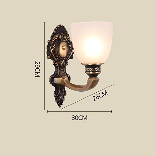 Lampe murale simple double tête éclairage intérieur modulable - 7