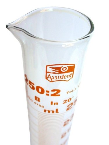 'Hecht' Messzylinder 250 ml - Laborglas Cover