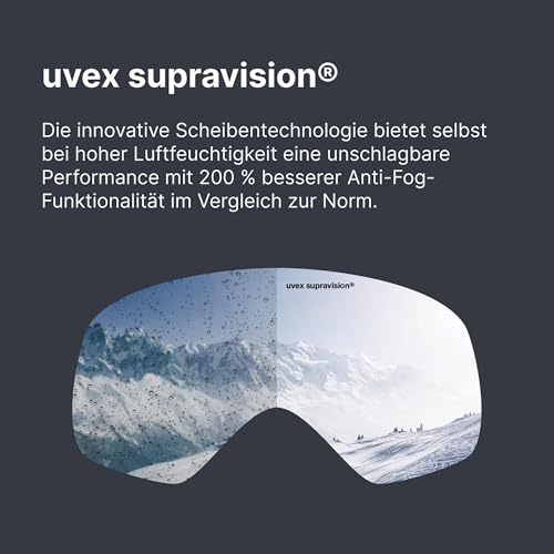 Uvex speedy pro Kinderskibrille, blue/lasergold, one size – Ansicht 5