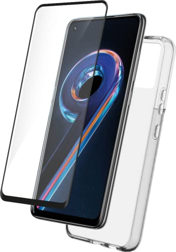 Pack RealMe 9 4G / 9 Pro Coque Souple Transparente et Verre 2.5D Bigben