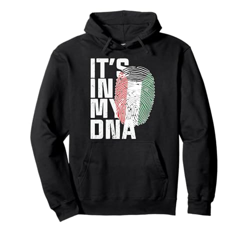 It's in my DNA Kuwait Fingerprint Kuwait Regalo del Día Nacional de Kuwait Sudadera con Capucha