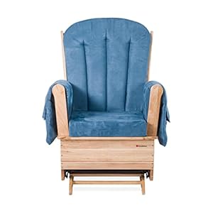 Foundationssaferockerstandardgliderrockerbabyfeedingandrockingchairfornurserydaycareenvironmentgliderwithwoodskirtbasebluemicrofiber Urban Country Home Decor Foundations saferocker standard glider rocker baby feeding and rocking chair for nursery daycare environment glider with wood skirt base blue microfiber urban country home decor