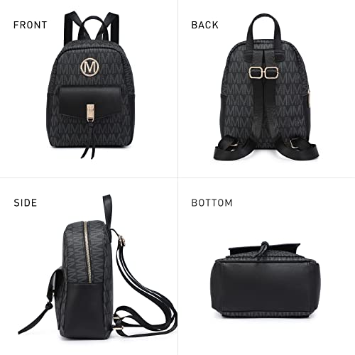 MKP Ladies Small Backpack Purse for Women Fashion Daypacks Purse Shoulder Bag with Charm Tassel