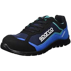Zapatillas De Seguridad Cat Sparco - Zapatillas Nitro S3 Black/Azul, talla 41 EU