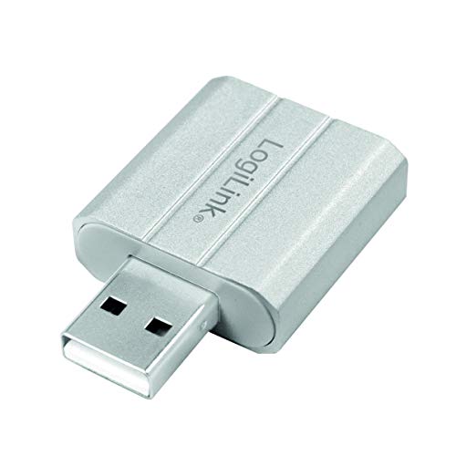 LogiLink UA0298 USB audio adapter/geluidskaart met virtueel surround geluid zilver - Image 3