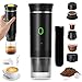VHV Machine à Café Portable de Voyage,Chauffage Rapide 3 En 1 Cafetiere Portable 12V, Auto-Chauffage de 4 à 6 Minutes, Grandes Capsules, Café Moulu, Pour Le Camping, Bureau, Maison, Voiture (Noir)