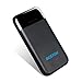 BESTON 8000 mAh Cellphone Portable Charger, 8000mAh External Battery Pack, Ultra Compact Portable Power Bank for iPhone, iPad, Galaxy, Android Phones, MP3 MP4 Player (Black)