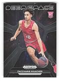 2024-25 Panini Prizm Draft Picks Deep Space #12 Zaccharie Risacher International NCAA Basketball Trading Card