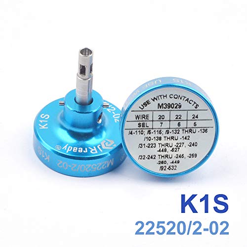 JRready K1S Positioner Used with MIL-Standard 20# Contacts and Suitable for YJQ-W1A(AFM8),M22520/2-01