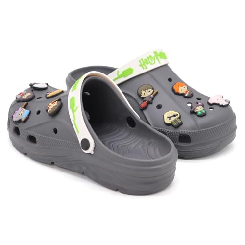 Image of SVAAR x Harry Potter Men's Magical Clogs with 10 Authentic Harry Potter Charms Included and Adjustable Back Strap