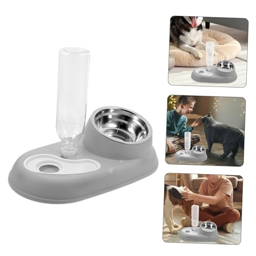 CORHAD Automatischer Futter Und Wasserspender Für Hunde Und Katzen Praktische Lösung Für Haustierbedarf Mit Integriertem Wassersystem Und Futterfreundlichem Design Für Zuhause Oder