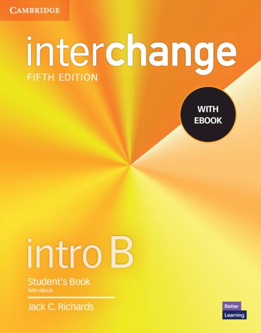 Interchange Intro B Book + Ebook