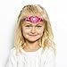 BLITZU, Hands-Free Headlamp, Long Range, Non-Slip Grip, High Power, Impact Resistant, Adjustable Light Modes, Battery Powered, Pink