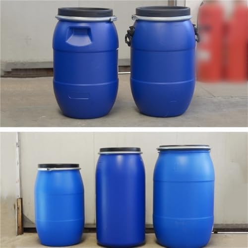 Thickened Plastic STO Drum with Lid - Versatile Storage Bucket for Home, Restaurant & Factory Use - Durable, Heavy-Duty Container for Efficient Organization