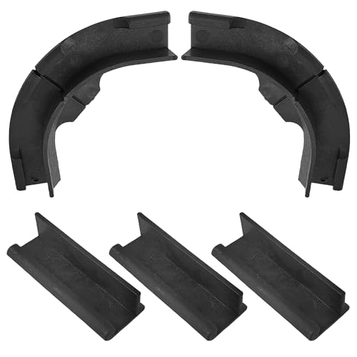 Choonjin Brackets Set for Philips Hue Play Gradient Light Strip, Hue Light Strip Brackets Kit, Long-Wearing Led Strip Mounting Clips Holder Set, for Flat and Non Flat Back of TV