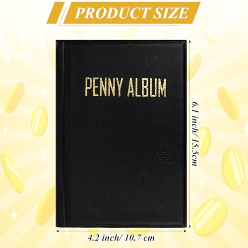 Álbum para 144 monedas de colección en negro miniatura 2
