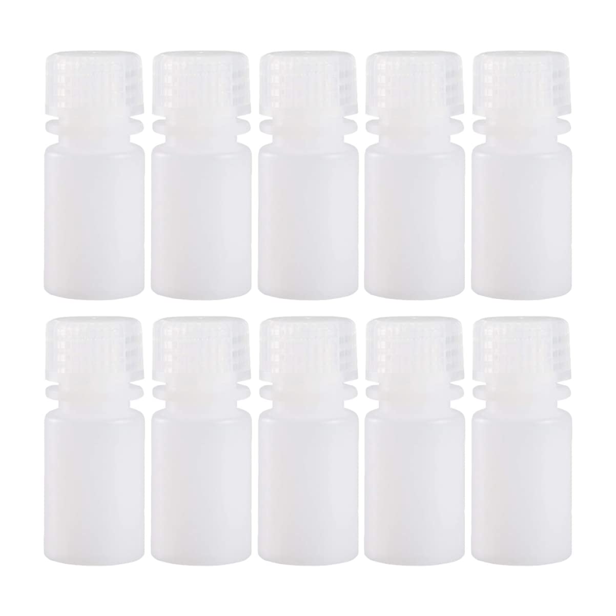 Unomor Pcs Acid Alkali Resistant Bottles for Juice Polypropylene Wide Mouth Lab Storage