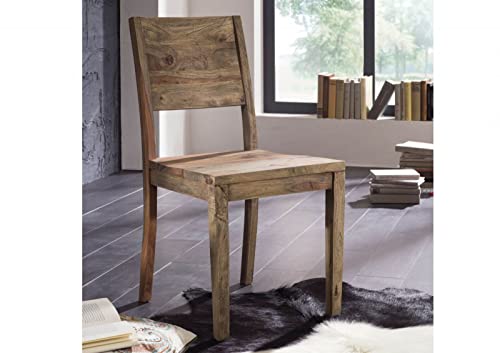 Chaise - Bois Massif de Palissandre huilé - Nature Grey #705