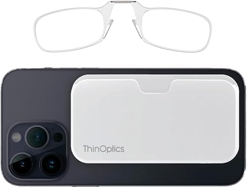 Miniatura 12 de Always With You de ThinOptics: Lentes de Lectura Slim con Estuche que se Adhieren a Tu Teléfono - Lectores de Bolsillo Ultradelgados sin Brazos