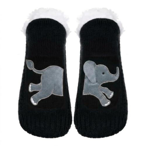 Image of ZYZX Cute Animal Slipper Socks for Women with Grips,Fuzzy Socks Indoor