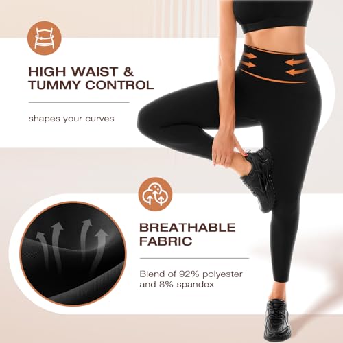 Walifrey Women's High-Waisted Leggings - image 3