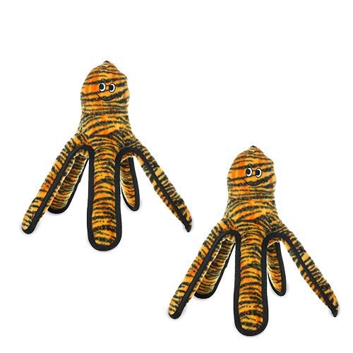 TUFFY - World's Tuffest Soft Dog Toy - MEGA -Multiple Layers. Made Durable, Strong & Tough. Interactive Play (Tug, Toss & Fetch). Machine Washable &