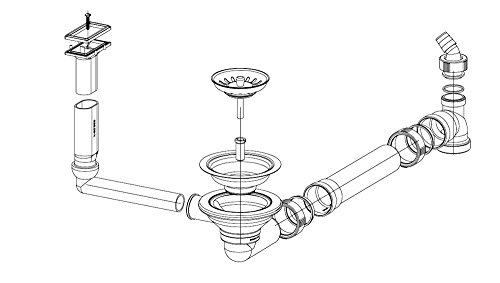 Preisvergleich Produktbild FRANKE Ablaufverbindung für Spüle STG 614