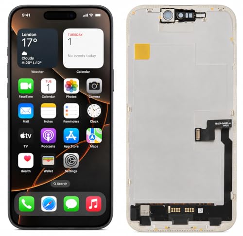 Remplacement écran tactile iPhone 17 avec dalle OLED premium 6,1"