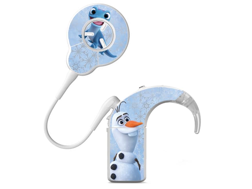 SmartEAR Disney Hearing Aid Skins, Disney Frozen - Olaf, Cochlear Nucleus 8 — image 1