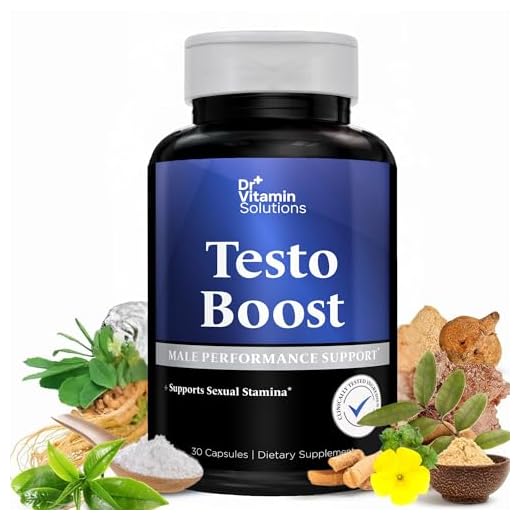 DR VITAMIN SOLUTIONS Testo Boost Supplement