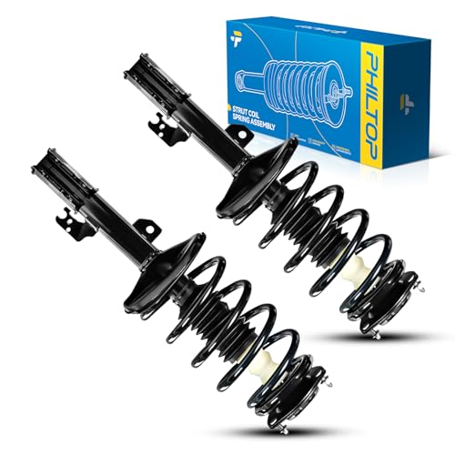 Image of PHILTOP Struts Fit for Sienna 2004 2005 2006, 172981 172980 Shock Absorbers 2 PCS Struts with Coil Spring Assemblies