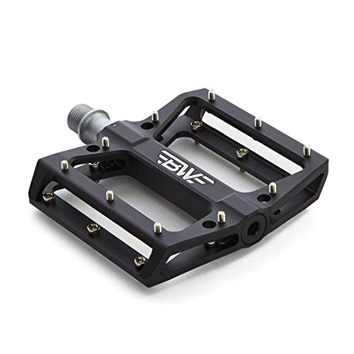 BW USA Berm Platform Bike Pedals - Lightweight Aluminum Flat Pedals for MTB