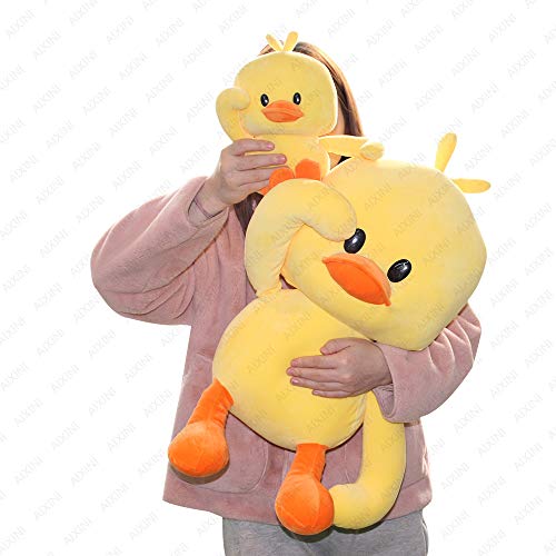 Aixini 11.8Inch Plush Duck Stuffed Animal Soft Toys Yellow Duckling Duckie Stuff, Funny Cuddly Gifts For Kids Baby #TOP4