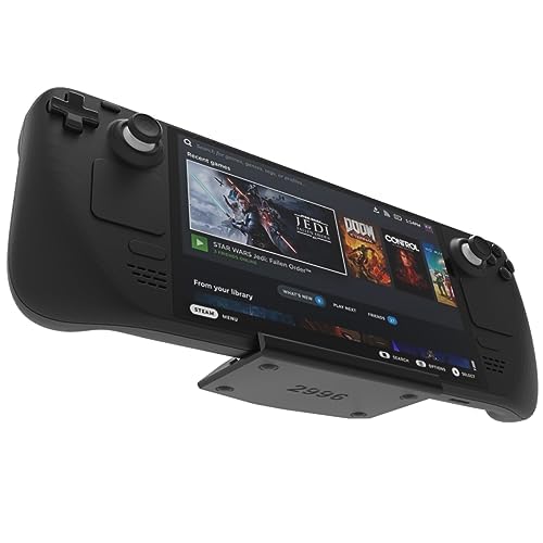 Suporte de Mesa Angulado para Exposição ou Descanso Console Compatível com Steam Deck
