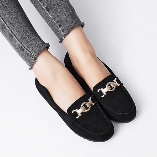 Image of Cvistpieo Loafers for Women Business Casual Shoes Comfortable & Lightweight Penny Loafers Slip On Work Flats