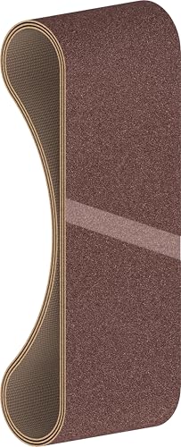 Bosch 3X PRO Paint on Wood and Hardwood X440 Sanding Belt for Sanders (for Paint on Wood, Hardwood, 100 x 620 mm, Grit 100, Professional Accessory Belt Sander)