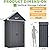 U-MAX Outdoor Storage Cabinet Waterproof, Vertical Tall Outdoor Storage Cabinet with 3 Adjustable Shelves, Double Lockable Doors, Sheds & Outdoor Storage for Patio, Backyard, Garden