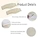 2Pcs Trach Covers for Tracheostomy Neck Stoma Cover Breathable Dust- Proof Shield Neck Trachea Protector Adjustable Tracheostomy Supplies Reusable Tracheostomy Care Kits for Men and Women (Beige)