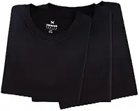 Kit Com 3 Camisetas Masculinas Básicas Slim Gola V