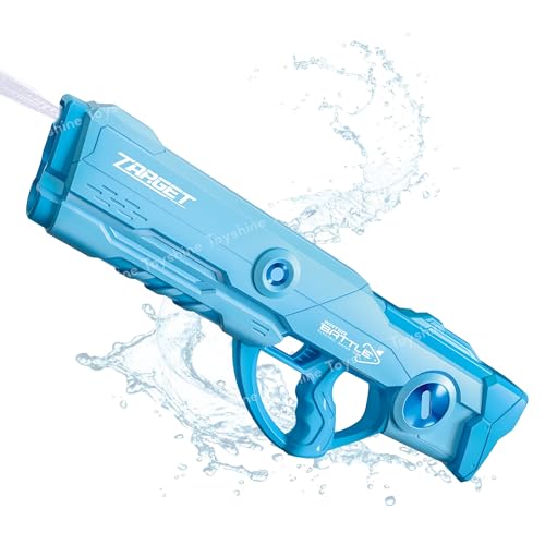 Image of Toyshine 820ml Electric Water Gun Toy with Automatic Water Absorption Function,34Ft Range | Self-Filling | Rechargeable with High Pressure Mechanism Outdoor Toy Ideal for Holi Party Pool & Beach Fun