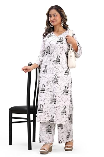 Image of Kurti with Plazo Set for Women